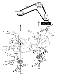 Part Location Diagram of 95080-821 Murray DISCONTINUED